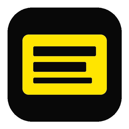 Large Text Display app icon