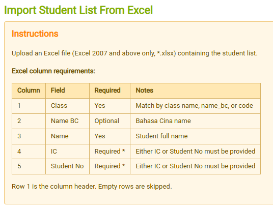 Students in classroom